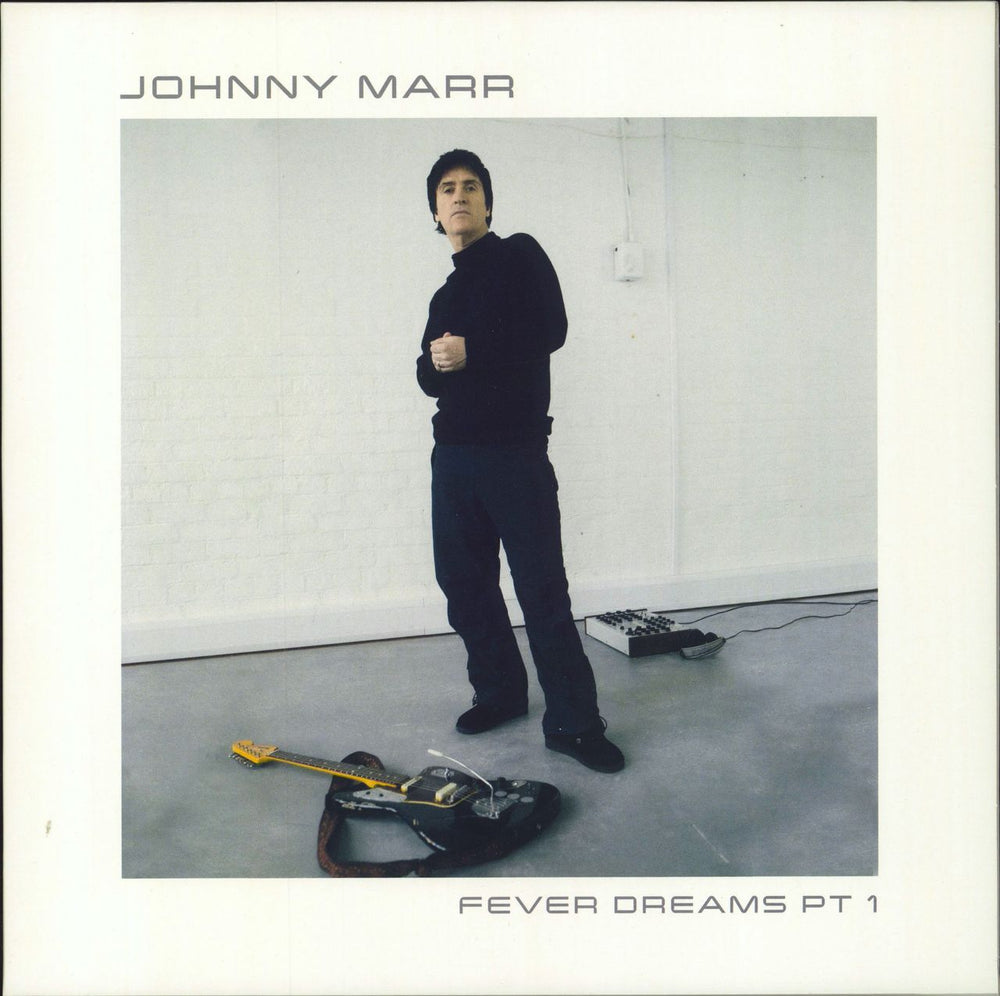 Johnny Marr Fever Dreams Pt 1 - Silver Vinyl UK 12" vinyl single (12 inch record / Maxi-single) NVS008