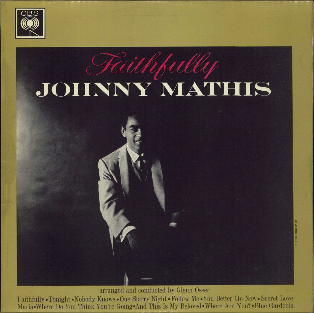 Johnny Mathis Faithfully UK vinyl LP album (LP record) BPG62067