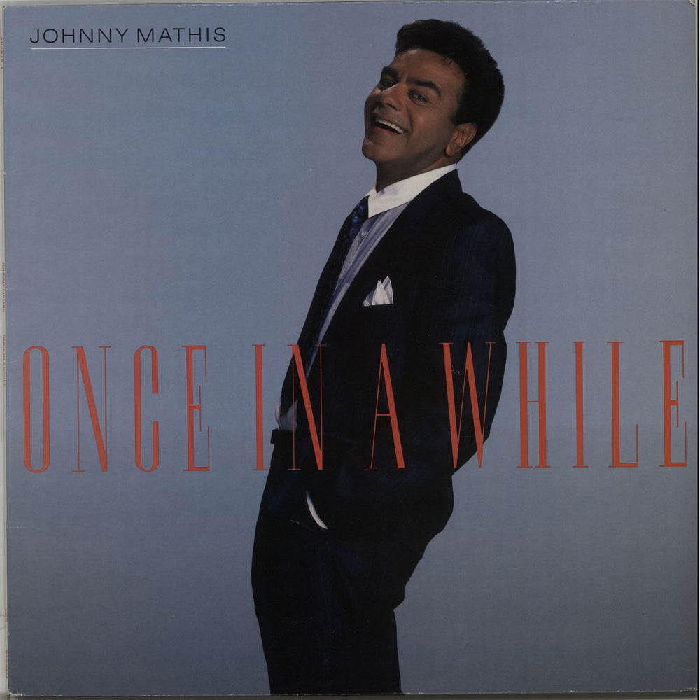 Johnny Mathis Once In A While UK vinyl LP album (LP record) 4628751