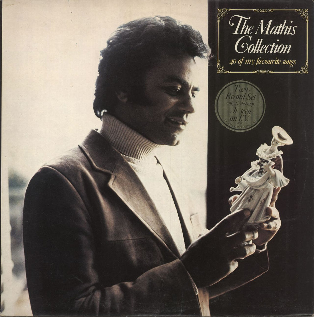 Johnny Mathis The Mathis Collection - stickered p/s UK 2-LP vinyl record set (Double LP Album) 10003