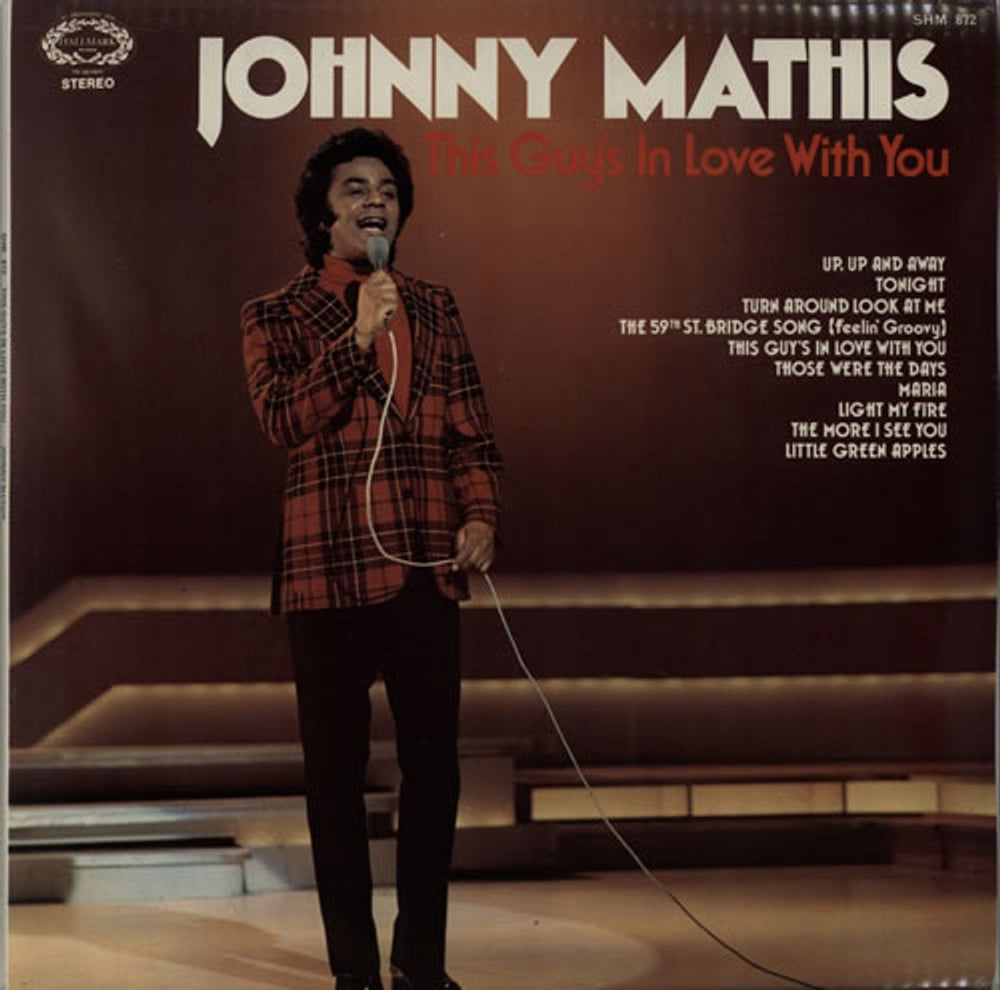 Johnny Mathis This Guy's In Love With You UK vinyl LP album (LP record) SHM872