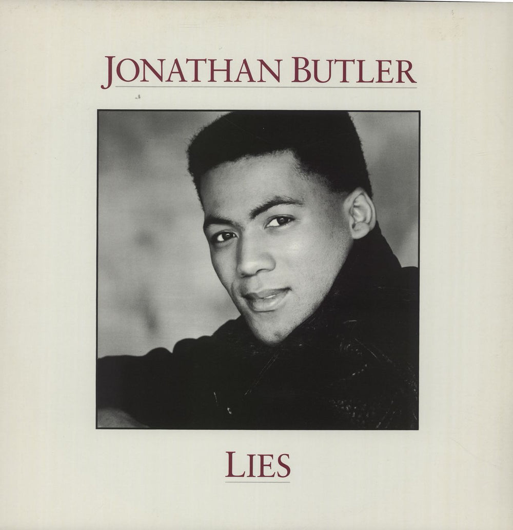 Jonathan Butler Lies UK 12" vinyl single (12 inch record / Maxi-single) JIVET141