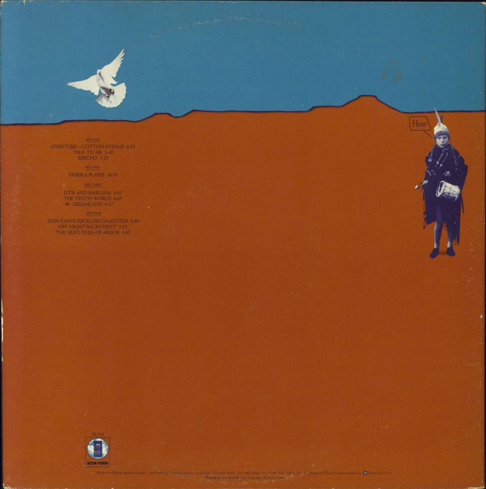 Joni Mitchell Don Juan's Reckless Daughter - White label + Promo Stickered US Promo 2-LP vinyl record set (Double LP Album)