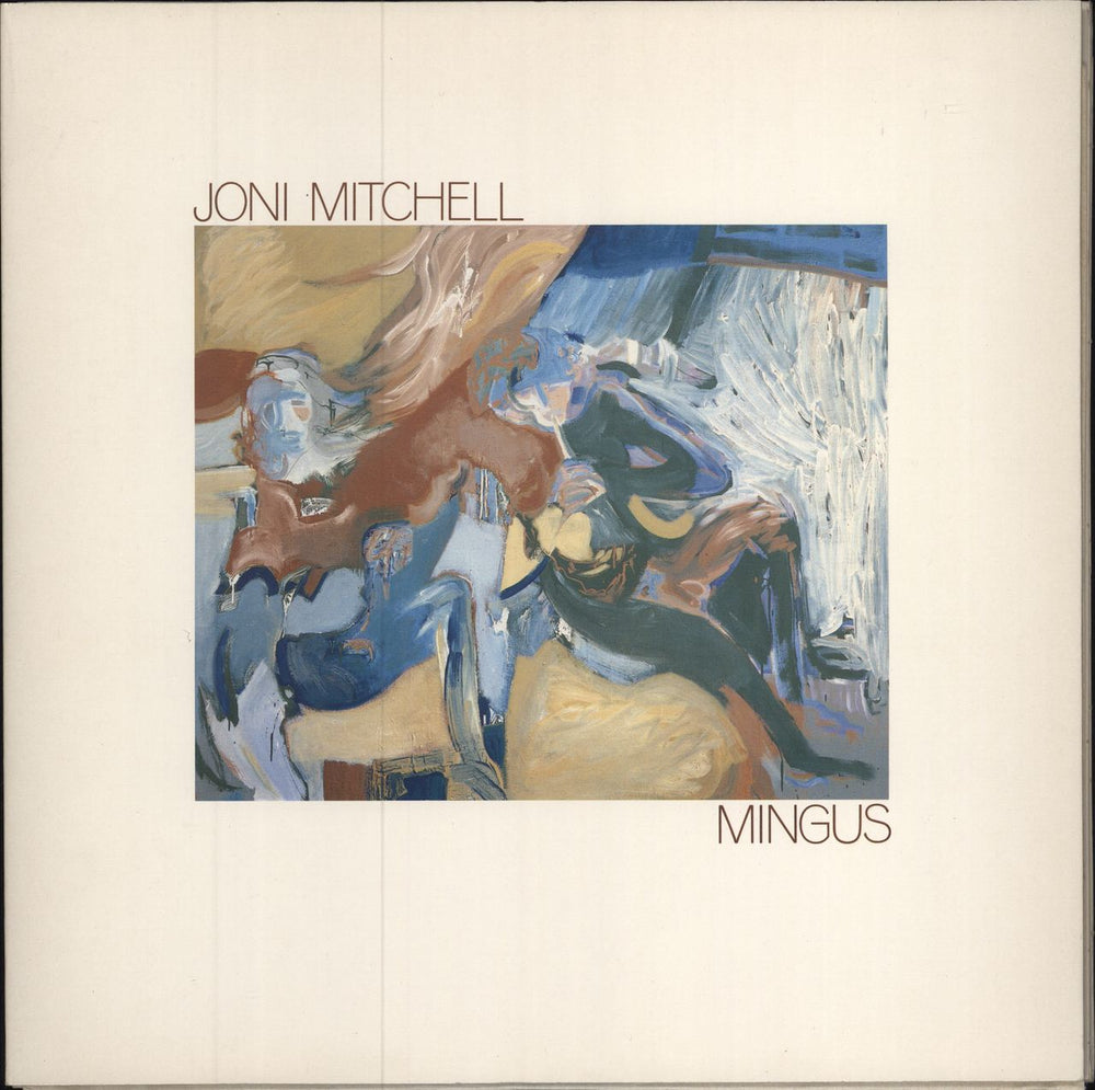 Joni Mitchell Mingus German vinyl LP album (LP record) AS53091