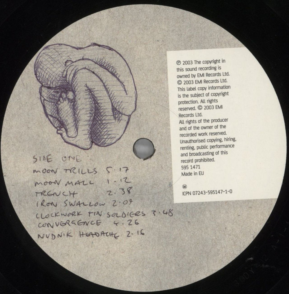 Jonny Greenwood Bodysong UK vinyl LP album (LP record) JORLPBO260583