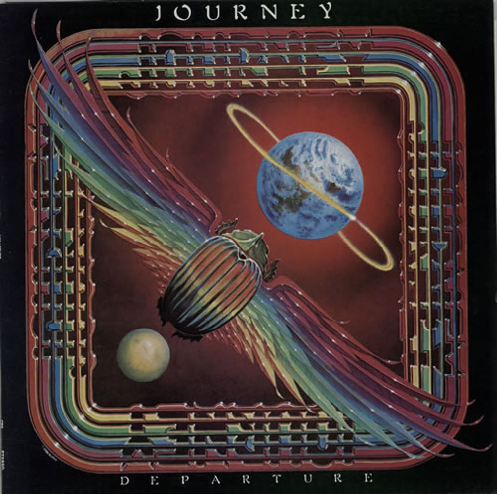 Journey Departure - Red Label UK vinyl LP album (LP record) CBS32714