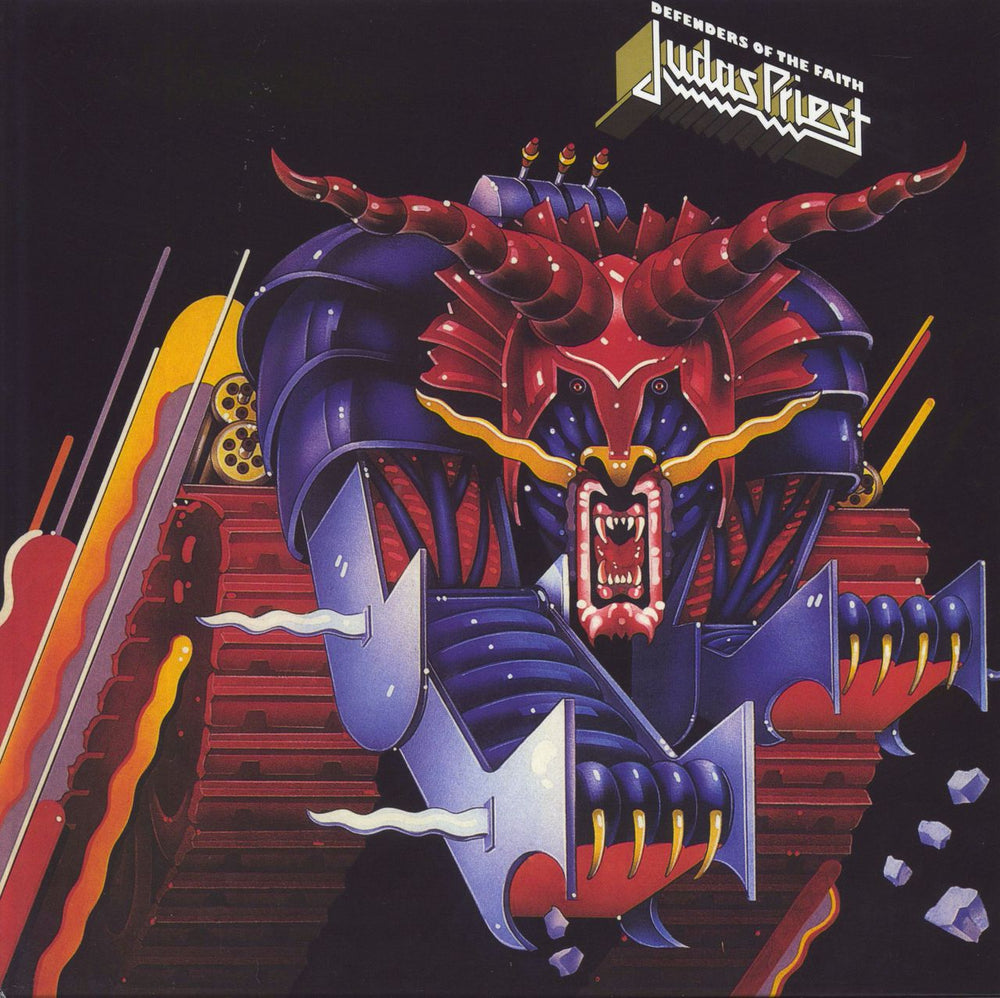 Judas Priest Defenders Of The Faith - 180gm UK vinyl LP album (LP record) 88985390881