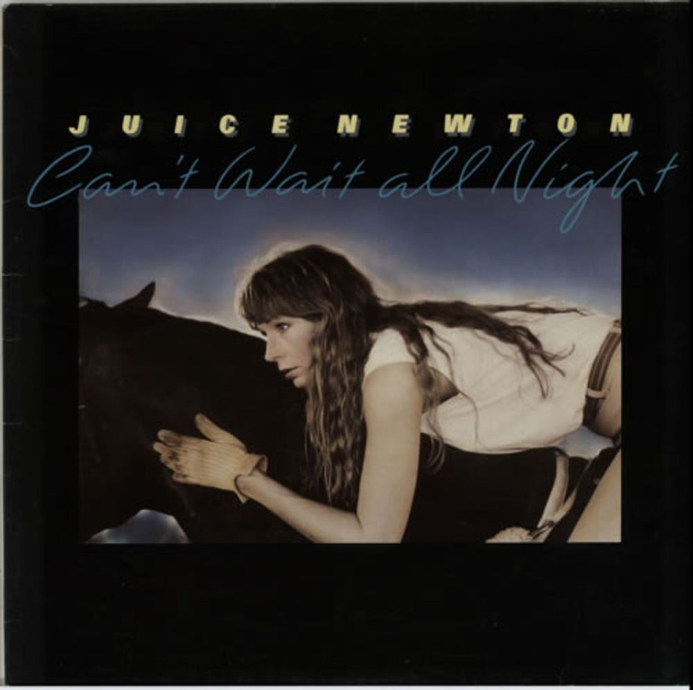 Juice Newton Can't Wait All Night German vinyl LP album (LP record) PL84995