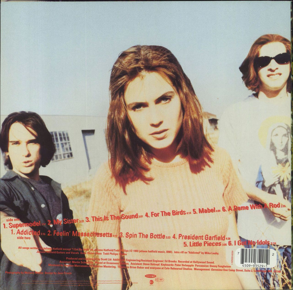 Juliana Hatfield Become What You Are German vinyl LP album (LP record) 745099352929