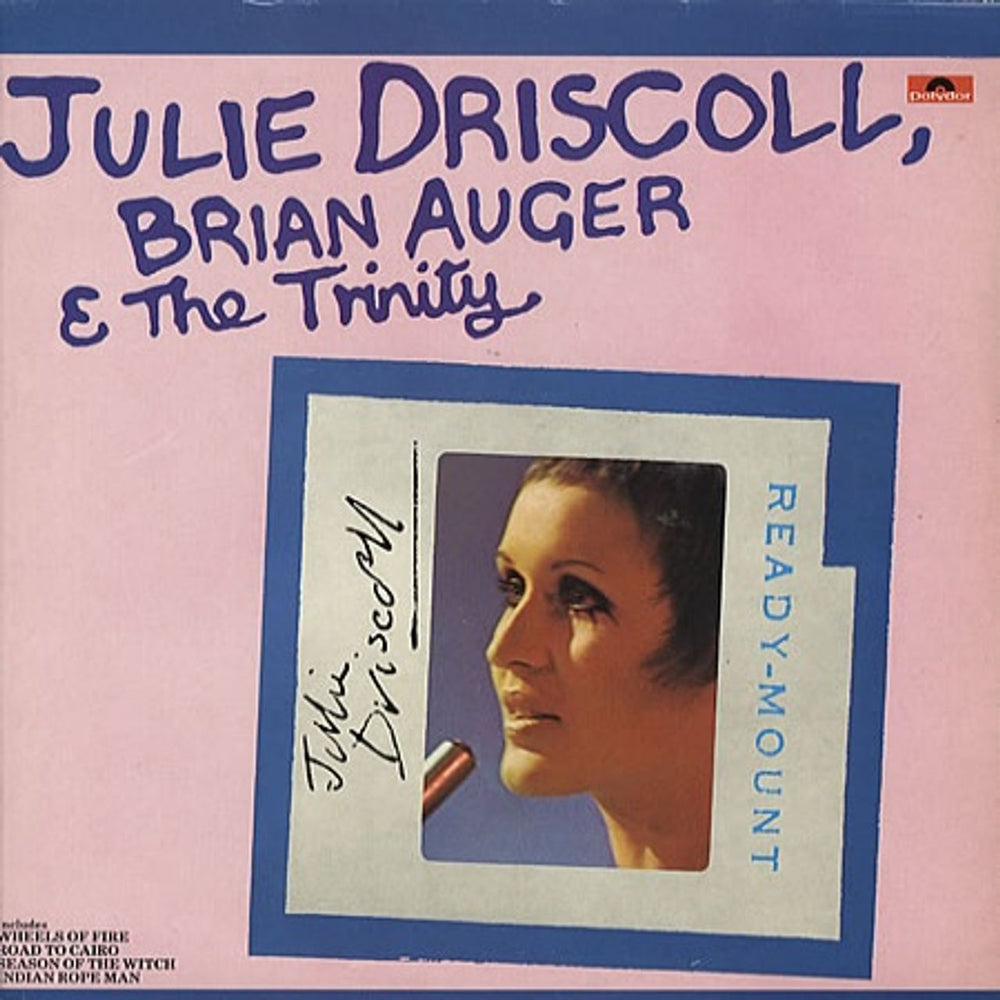 Julie Driscoll & Brian Auger Julie Driscoll, Brian Auger & The Trinity UK vinyl LP album (LP record) SPELP41