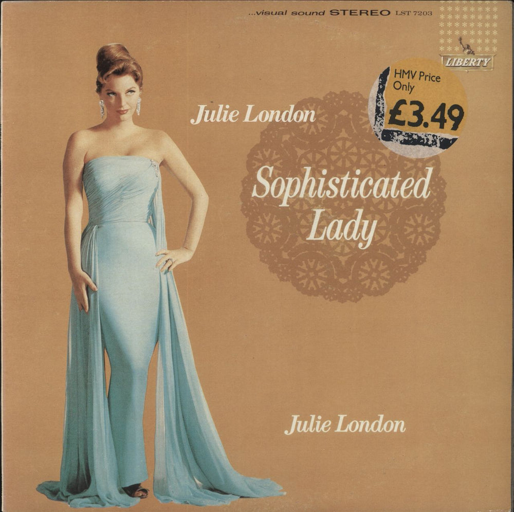 Julie London Sophisticated Lady UK vinyl LP album (LP record) ED2604211