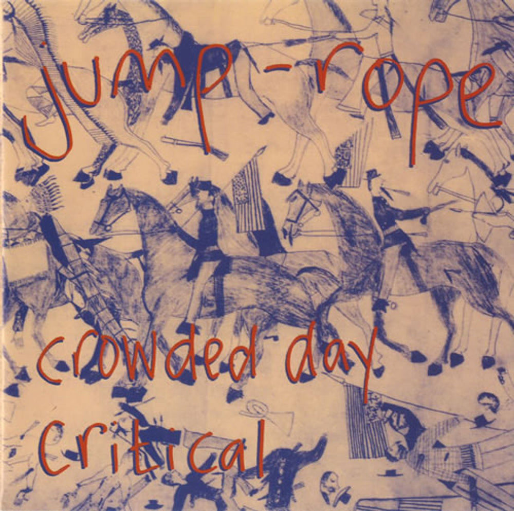 Jump-Rope Crowded Day/ Critical US 7" vinyl single (7 inch record / 45) OVER002