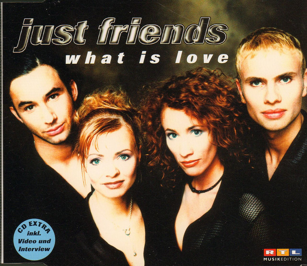 Just Friends What Is Love German CD single (CD5 / 5") 0099375ULT