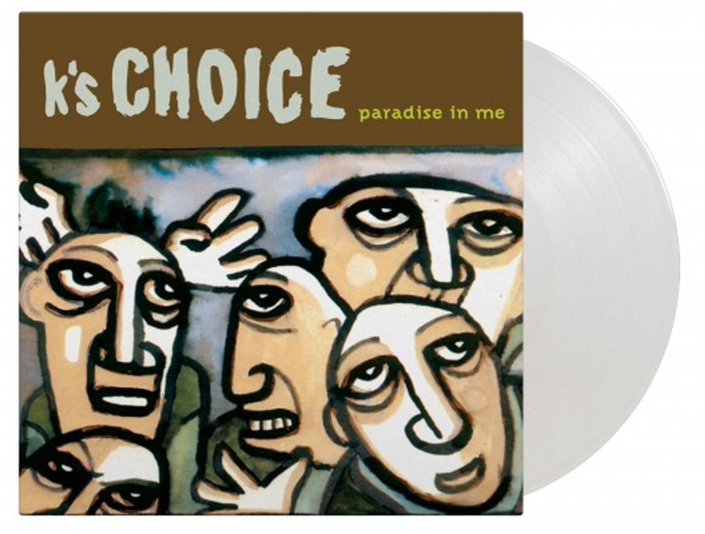 K's Choice Paradise In Me - Solid White Vinyl - Etched UK 2-LP vinyl record set (Double LP Album) MOVLP1543