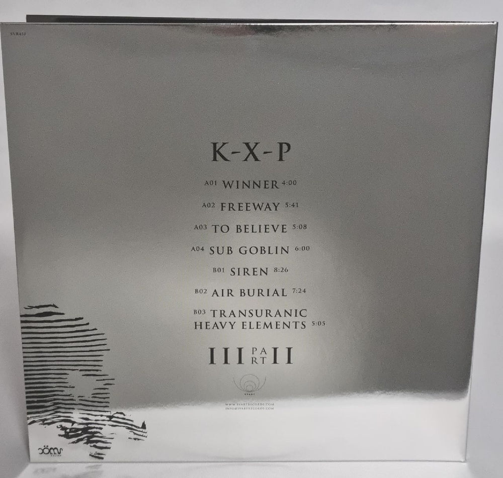 K-X-P III Part II UK vinyl LP album (LP record)