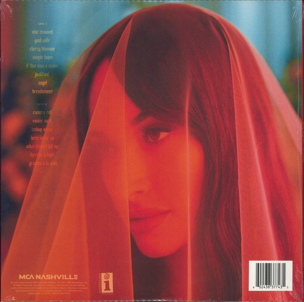 Kacey Musgraves Star-Crossed - Red Vinyl - Sealed UK vinyl LP album (LP record) 602438377435