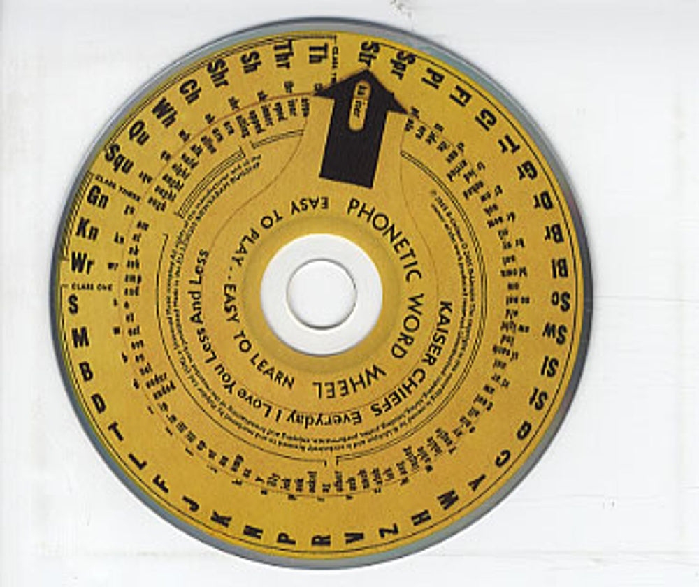 Kaiser Chiefs Everyday I Love You Less And Less - Spike Stent Remix UK Promo CD single (CD5 / 5") KAZC5EV325840