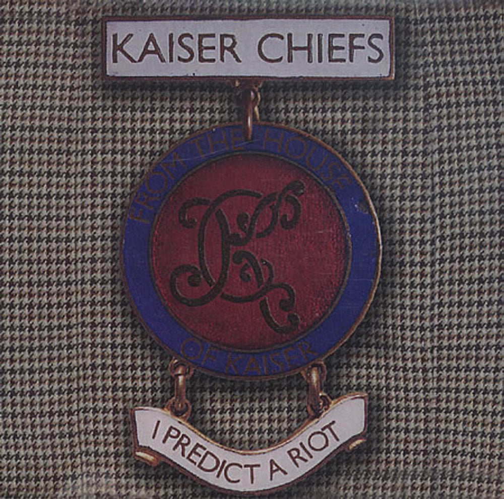 Kaiser Chiefs I Predict A Riot Japanese Promo CD-R acetate CD-R ACETATE