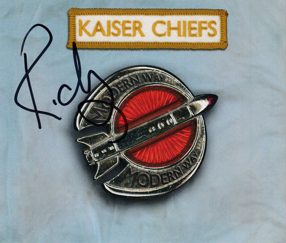 Kaiser Chiefs Modern Way - Autographed UK CD single (CD5 / 5") BUN100CD