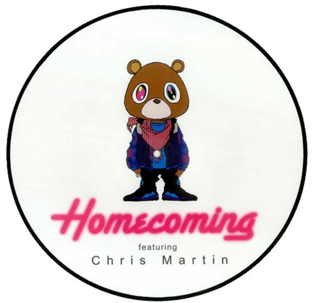 Kanye West Homecoming UK 12" vinyl picture disc (12 inch picture record) 1762086