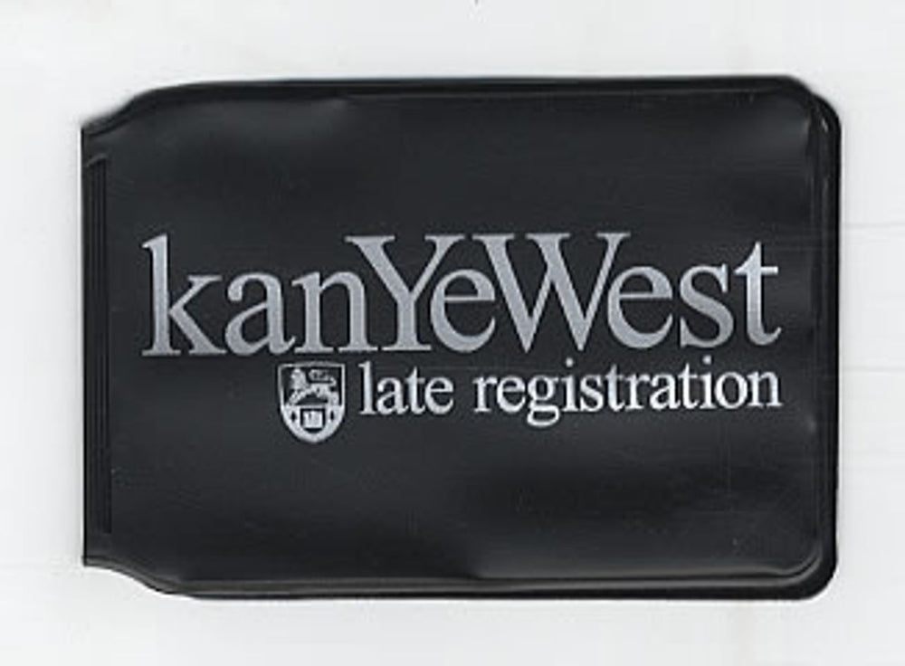 Kanye West Late Registration UK Promo memorabilia CARD HOLDER