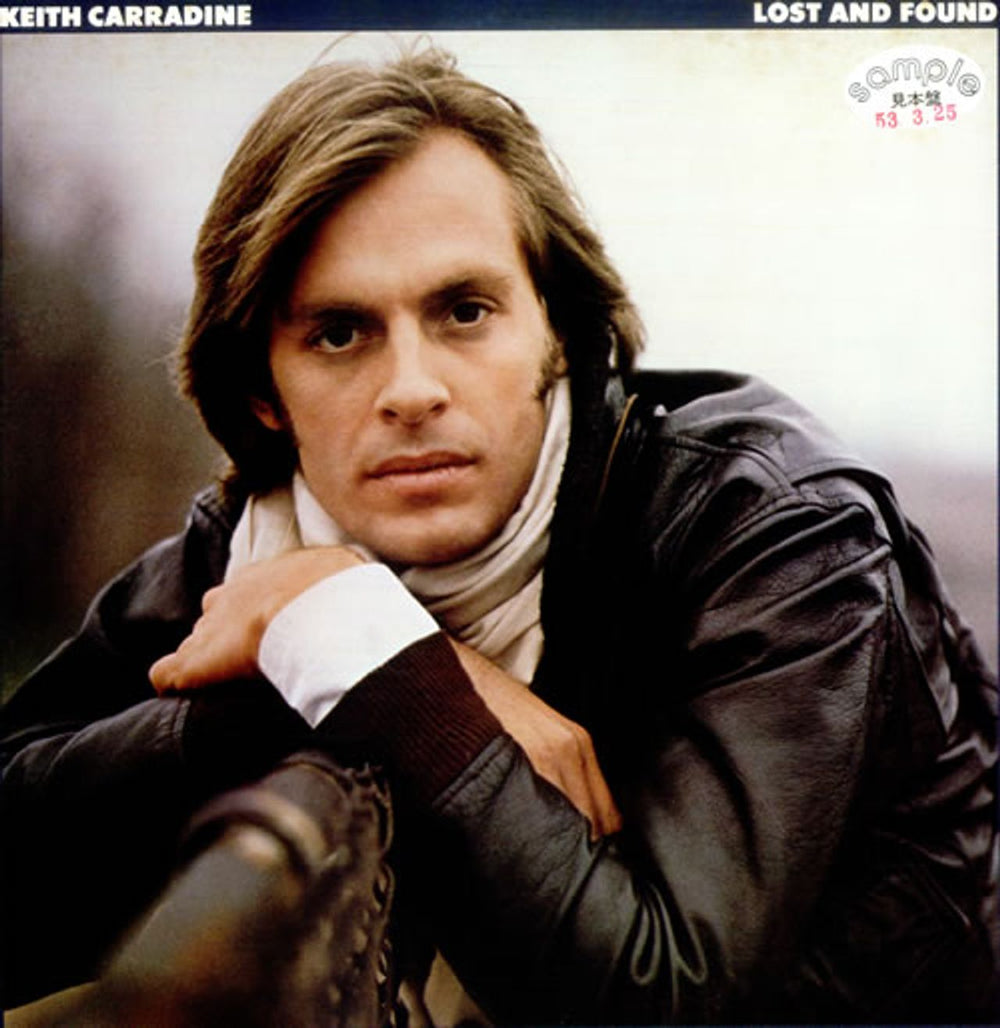 Keith Carradine Lost And Found Japanese Promo vinyl LP album (LP record) P-10486Y