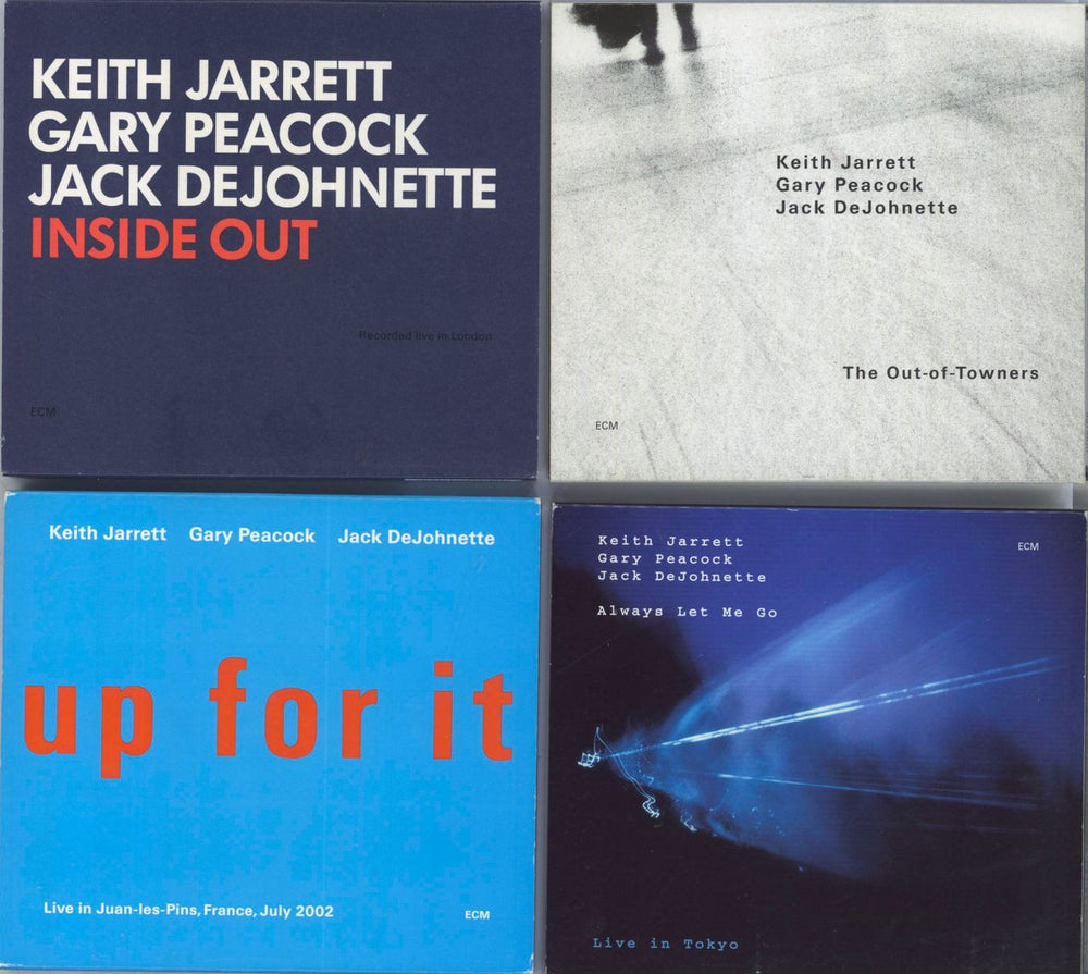 Keith Jarrett Quantity Of Albums UK 5-CD album set FOUR ALBUMS