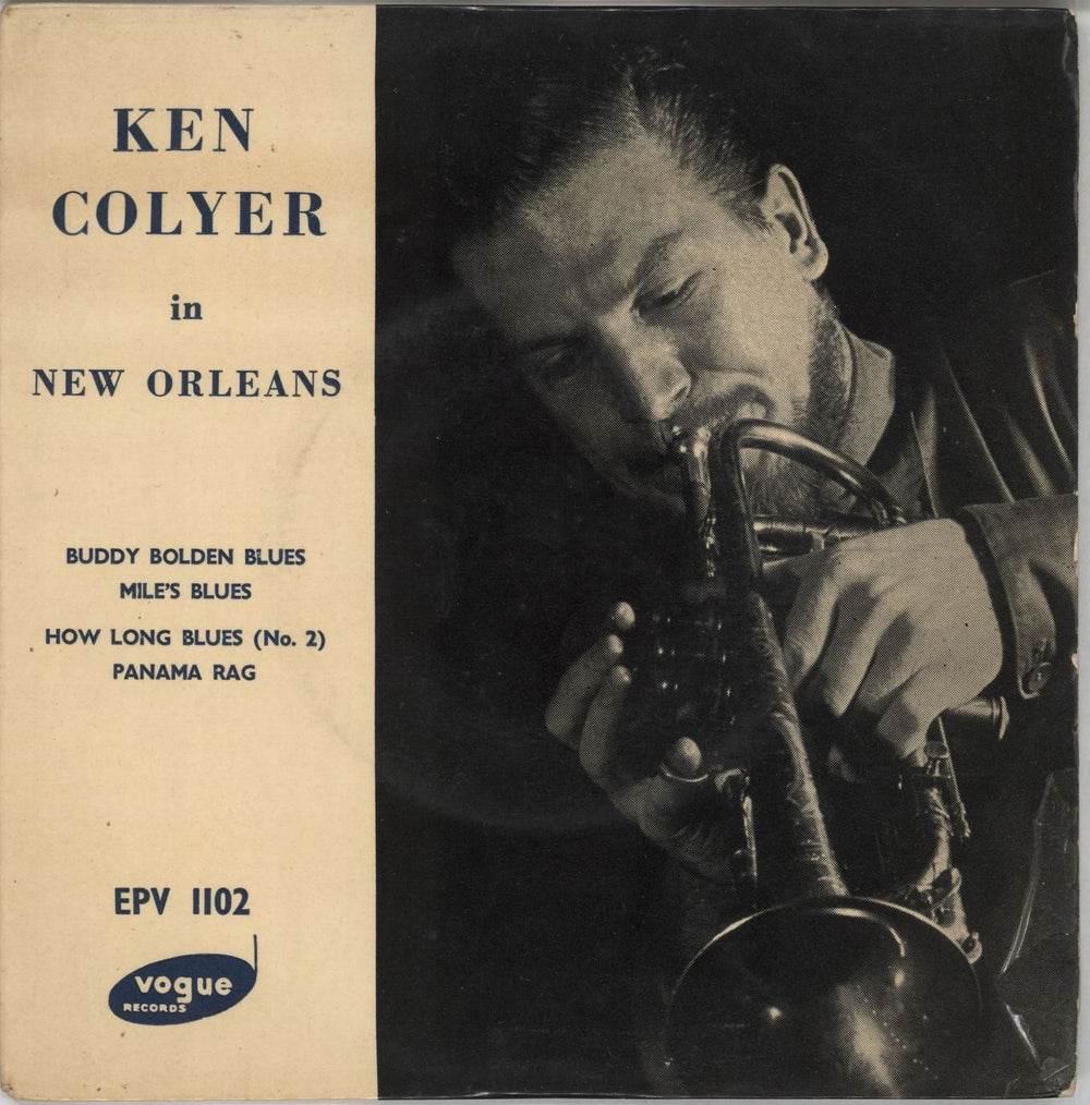 Ken Colyer In New Orleans UK 7" vinyl single (7 inch record / 45) EPV1102
