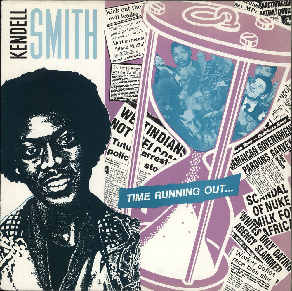 Kendell Smith Time Running Out... UK vinyl LP album (LP record) ARILP036