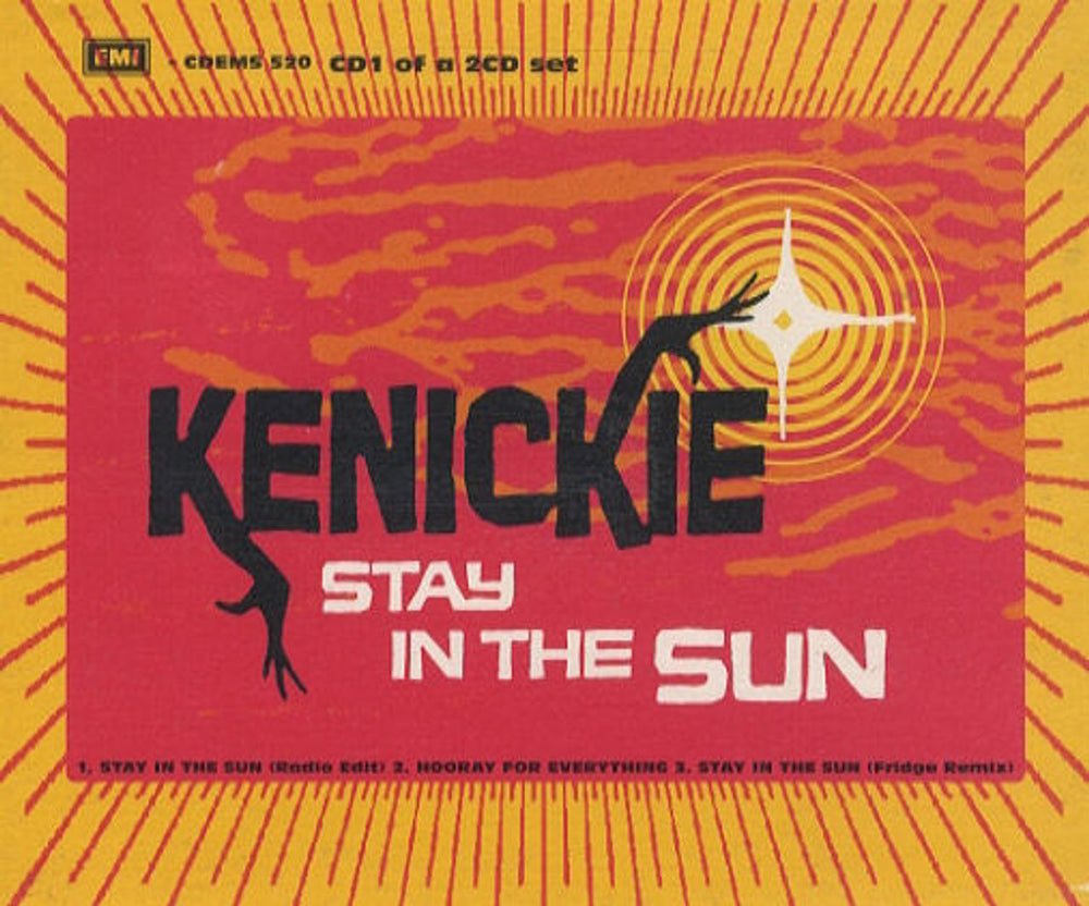 Kenickie Stay In The Sun UK CD single (CD5 / 5") CDEMS520