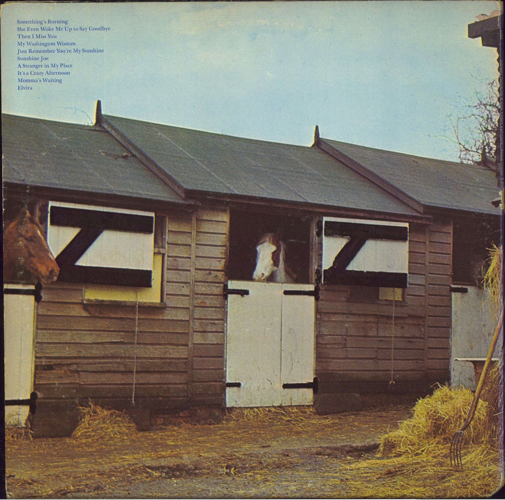 Kenny Rogers & The First Edition Something's Burning US vinyl LP album (LP record)