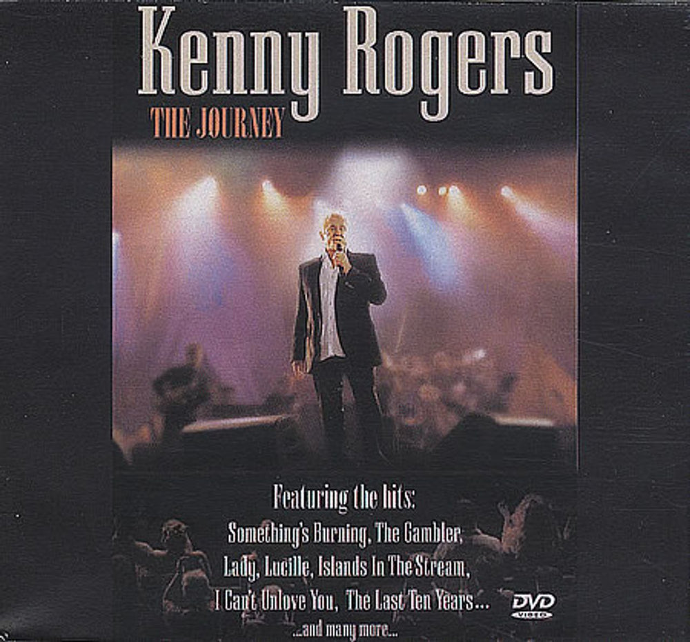 Kenny Rogers & The First Edition The Journey UK Promo promo DVD-R DVD CHECK DISC