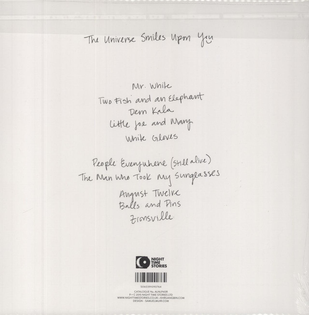 Khruangbin The Universe Smiles Upon You - 180gm - Sealed UK vinyl LP album (LP record) 5060391090764