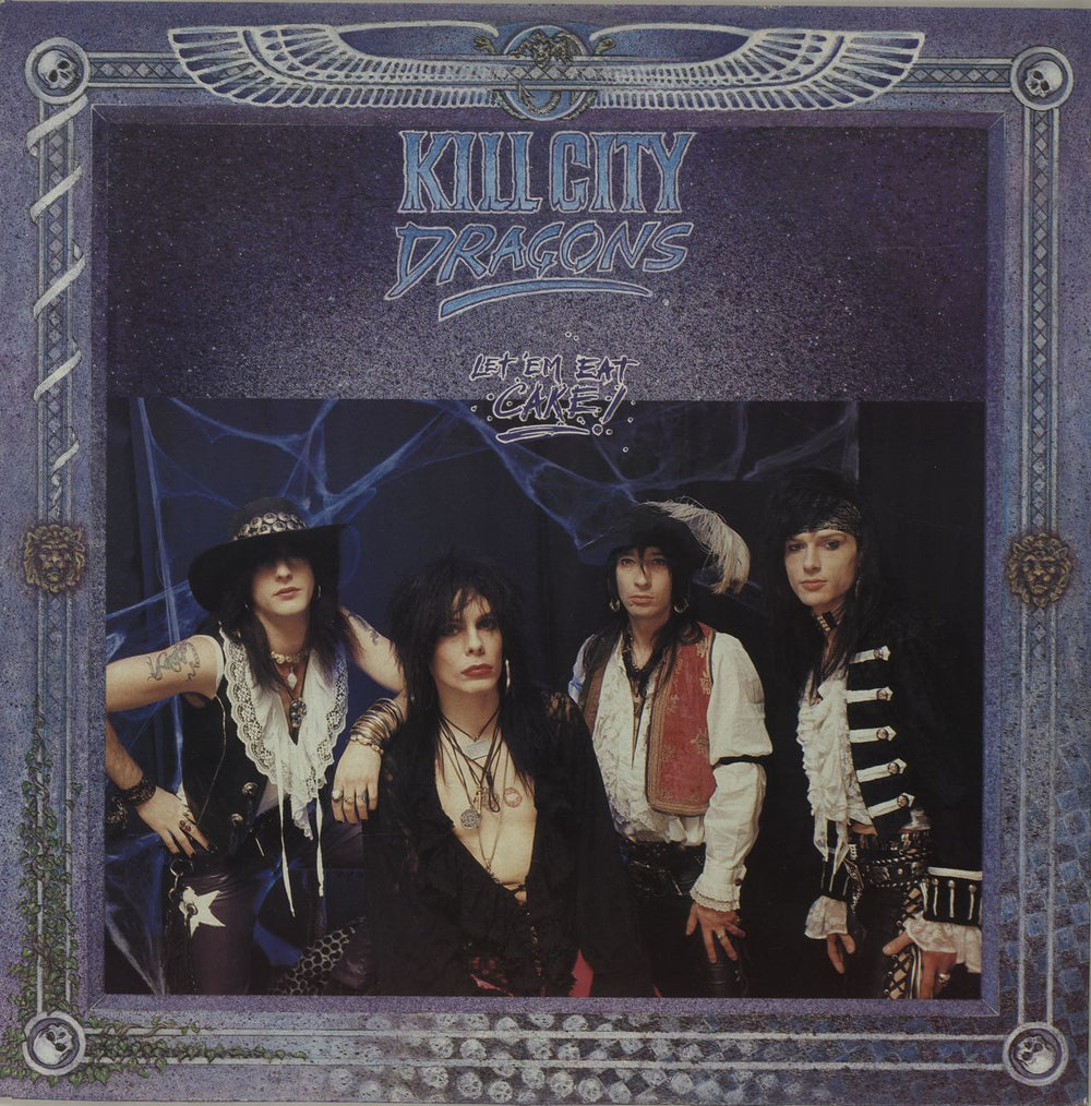 Kill City Dragons Let'em Eat Cake UK 12" vinyl single (12 inch record / Maxi-single) WBR001