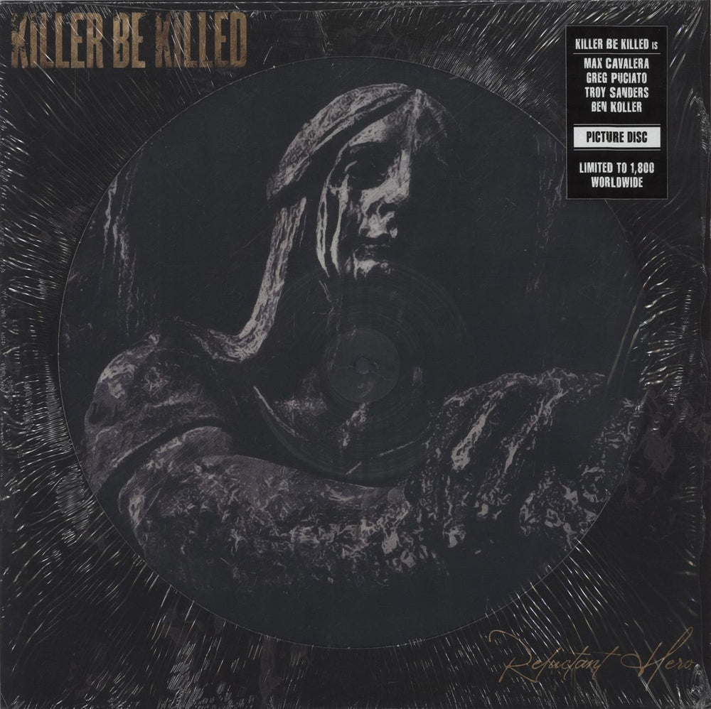 Killer Be Killed Reluctant Hero US picture disc LP (vinyl picture disc album) NB5663-5