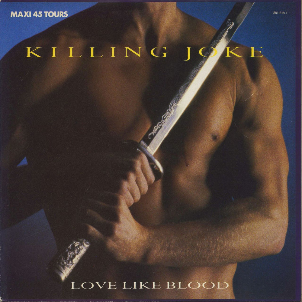 Killing Joke Love Like Blood French 12" vinyl single (12 inch record / Maxi-single) 881618-1