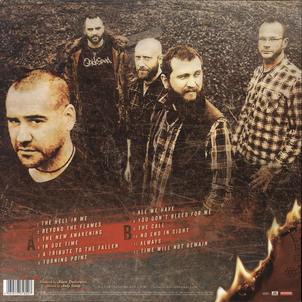 Killswitch Engage Disarm The Descent US vinyl LP album (LP record)