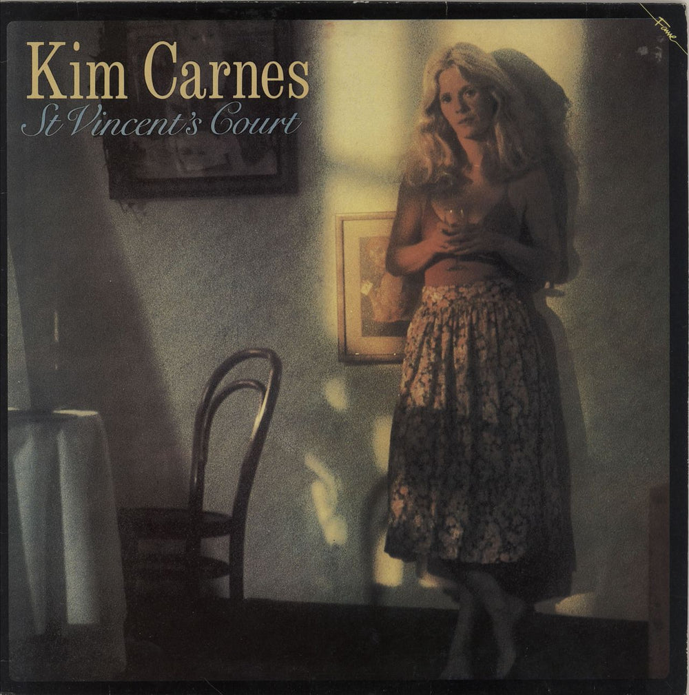 Kim Carnes St Vincent's Court UK vinyl LP album (LP record) FA3038