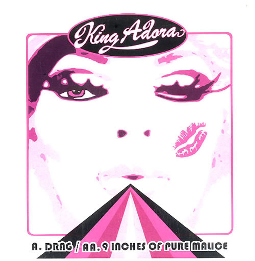 King Adora Drag! UK 7" vinyl single (7 inch record / 45) VERYDISCO1