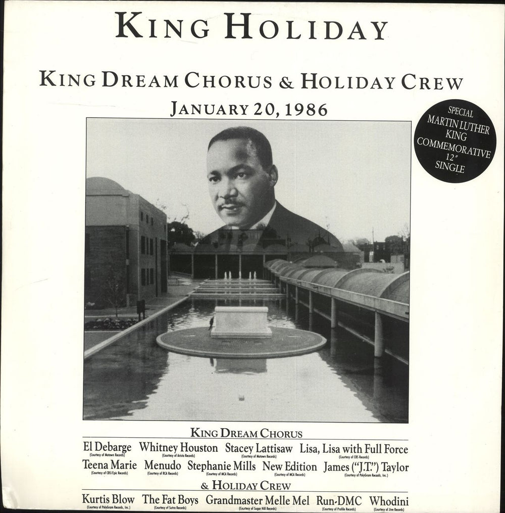 King Dream Chorus King Holiday UK 12" vinyl single (12 inch record / Maxi-single) JABX29