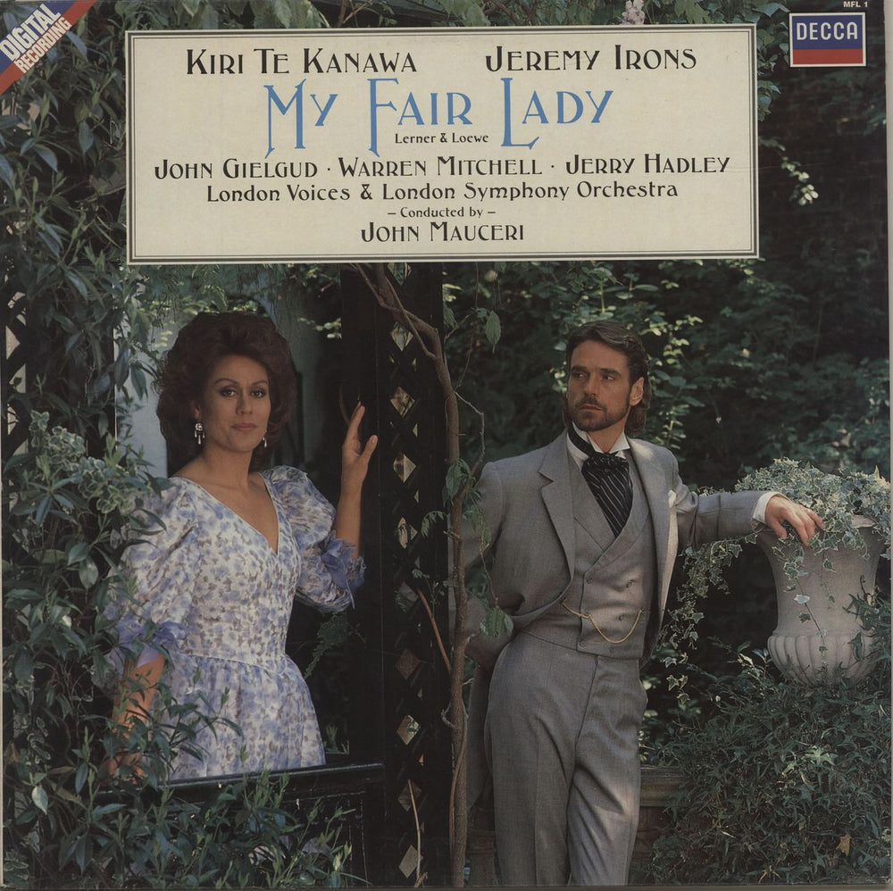 Kiri Te Kanawa My Fair Lady UK vinyl LP album (LP record) MFL1