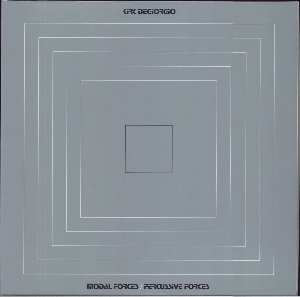 Kirk Degiorgio Modal Forces / Percussive Forces German vinyl LP album (LP record) BBE722ALP