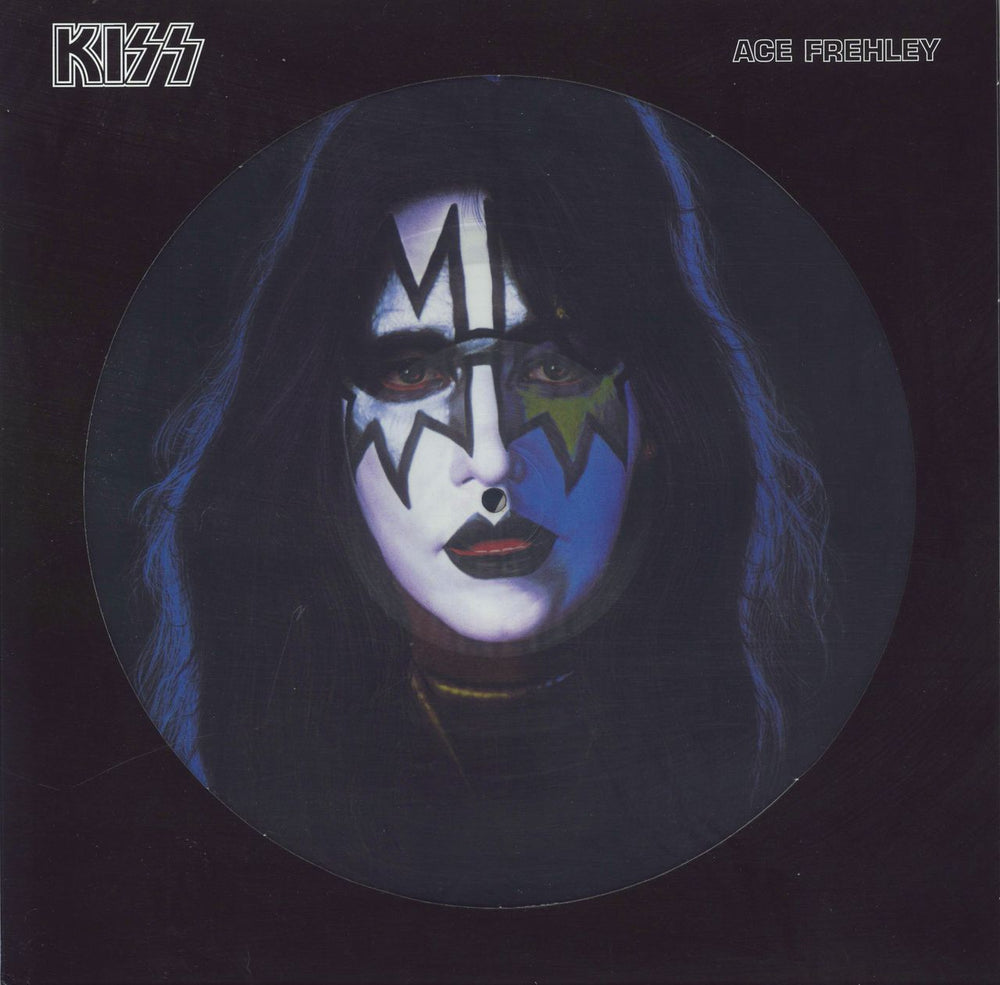 Kiss Ace Frehley UK picture disc LP (vinyl picture disc album) LR114LPP