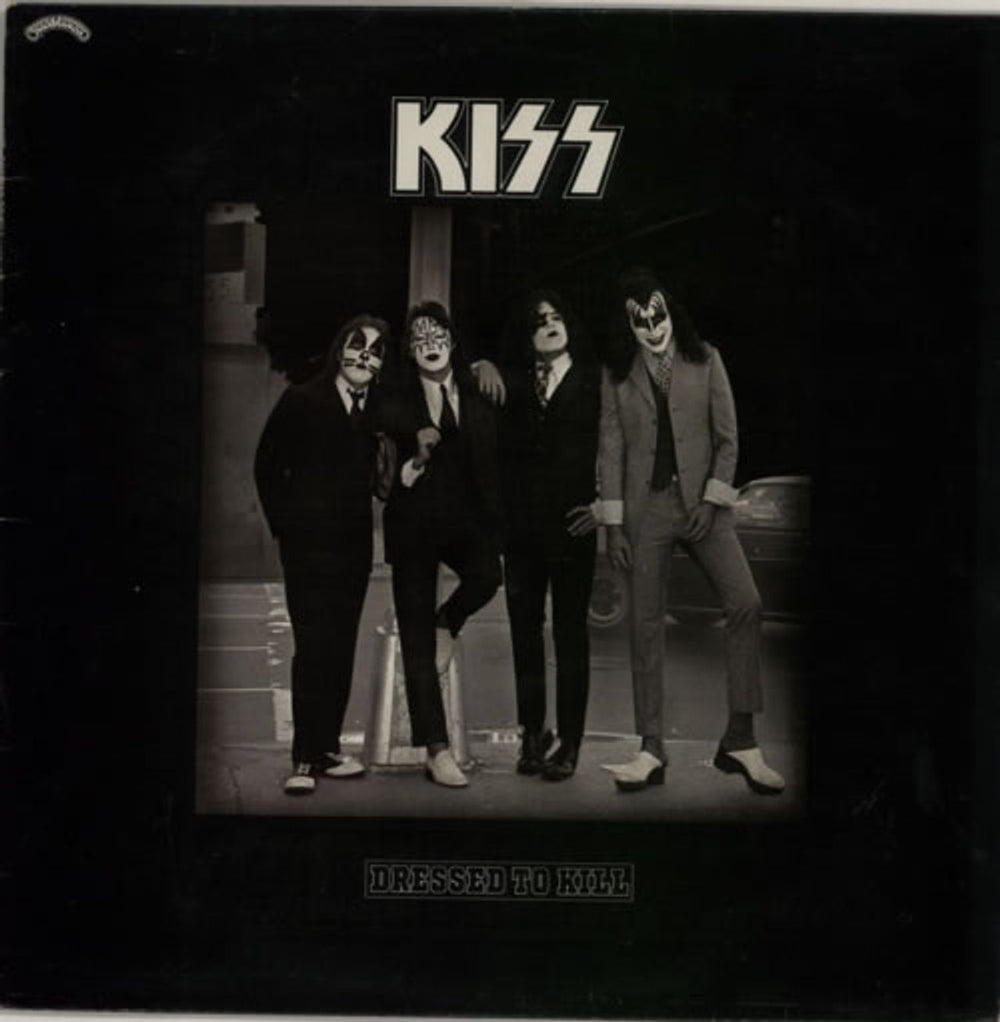 Kiss Dressed To Kill UK vinyl LP album (LP record) CAL2008