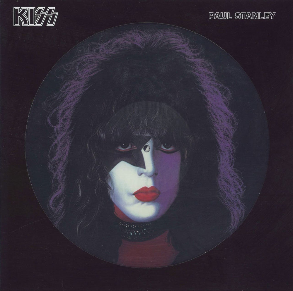 Kiss Paul Stanley UK picture disc LP (vinyl picture disc album) LR116LPP