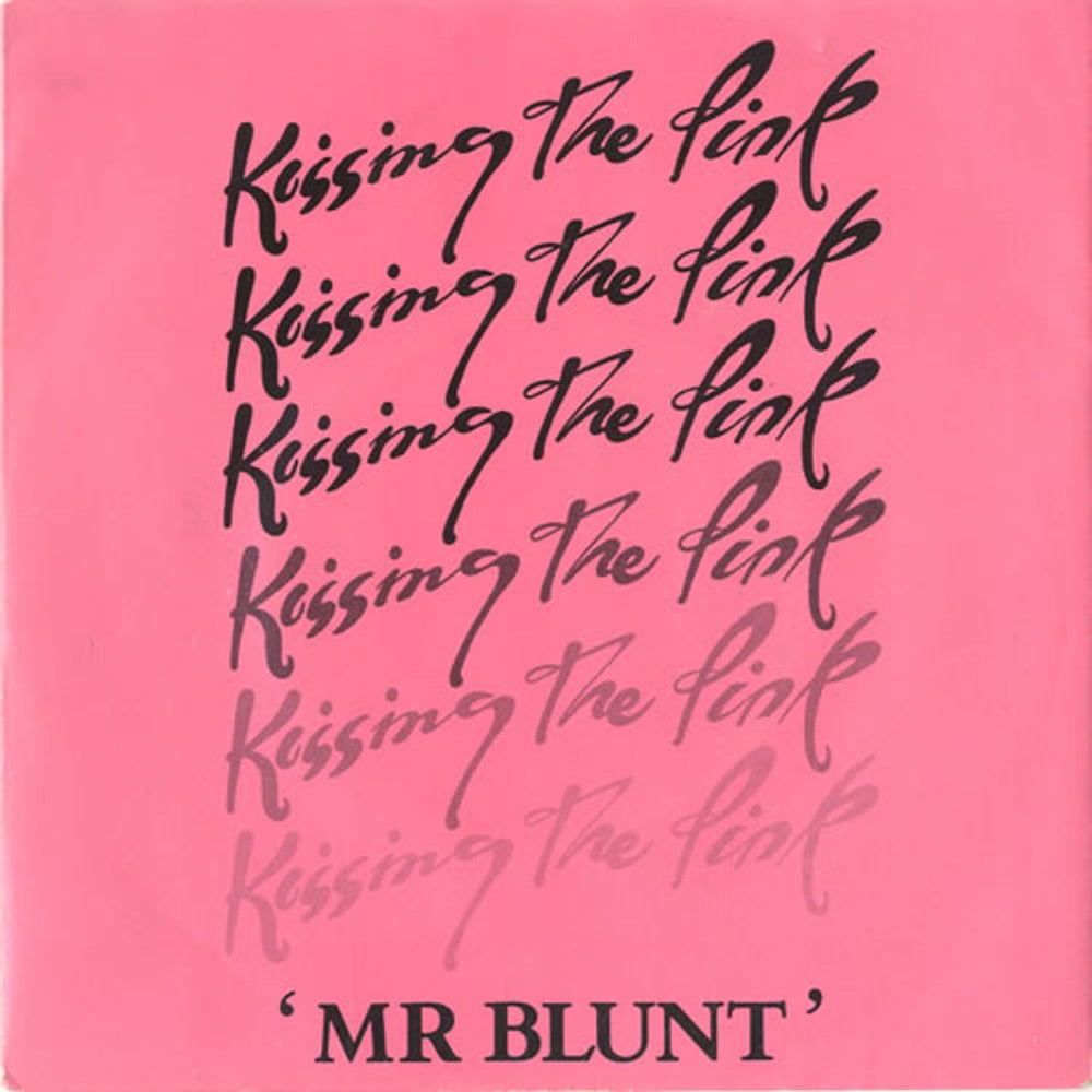 Kissing The Pink Mr Blunt UK 7" vinyl single (7 inch record / 45) KTP1