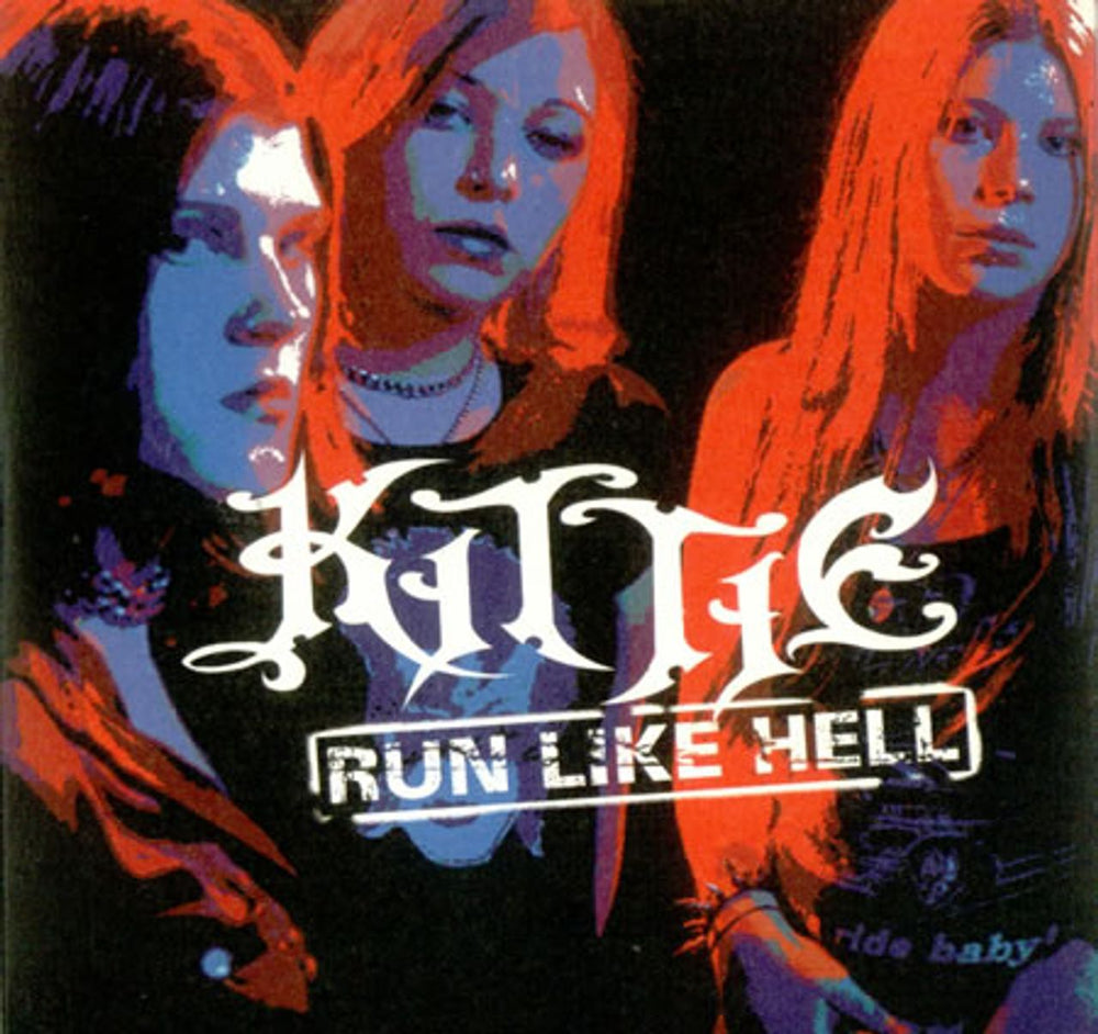 Kittie Run Like Hell UK Promo CD single (CD5 / 5") XPCD2638