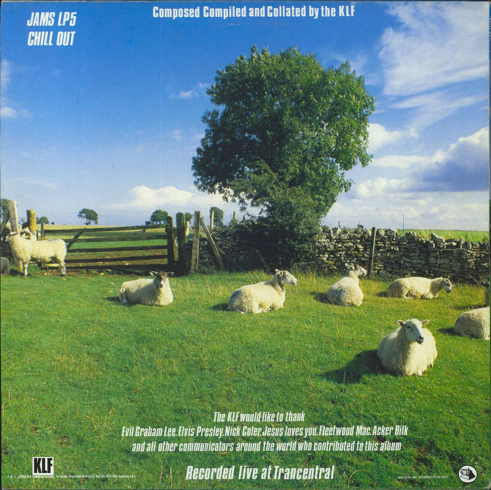 KLF Chill Out - EX UK vinyl LP album (LP record) 5017139310059