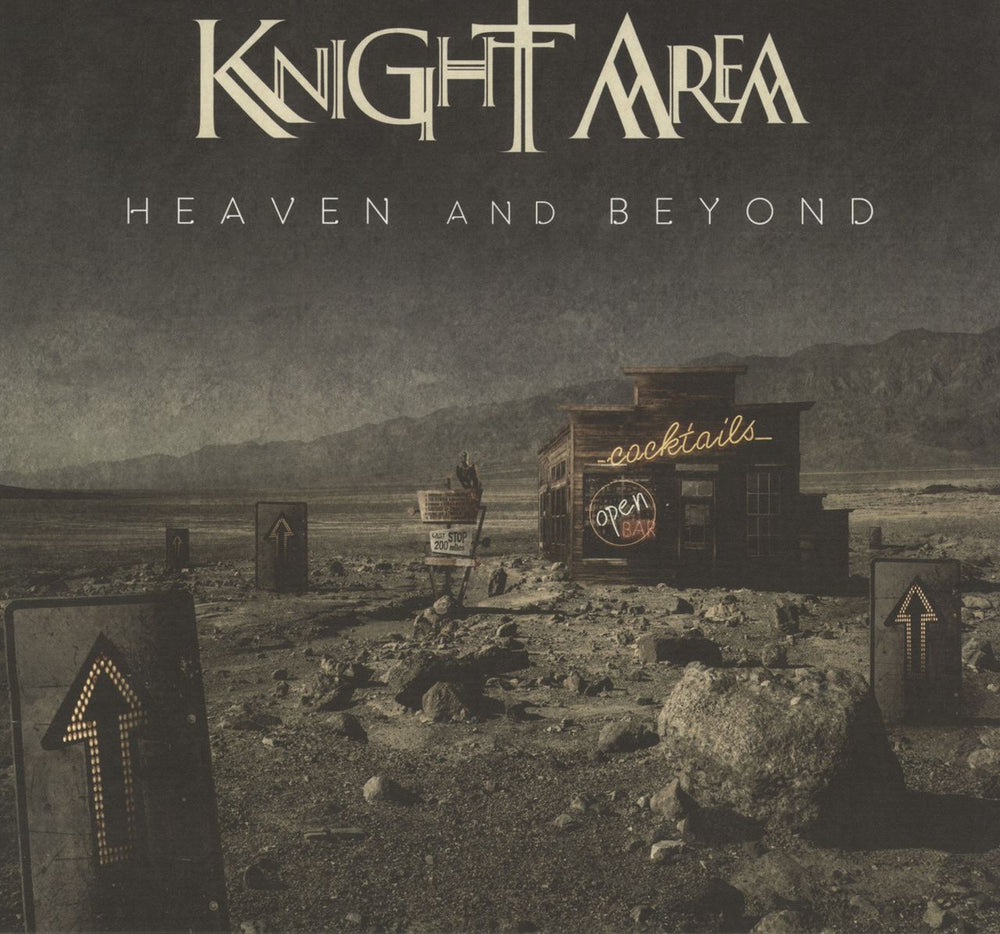 Knight Area Heaven And Beyond - Silver & black - Numbered UK 2-LP vinyl record set (Double LP Album) MOVLP1841