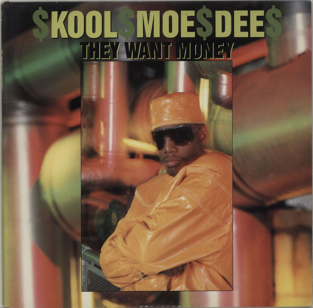 Kool Moe Dee They Want Money US 12" vinyl single (12 inch record / Maxi-single) 1215-JD